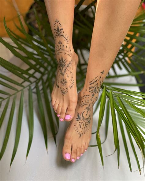 foot tattoo stencil|female foot tattoo ideas.